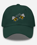 Bee-Mine-Embroidered-Dad-Hat-Spruce-Front-View
