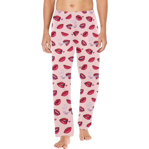 Fatal-Attraction-Mens-Pajama-Light-Pink-Model-Front-View