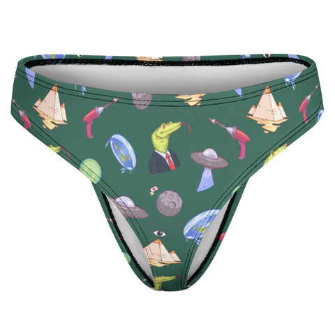 Conspiracy Theory Women's Thong