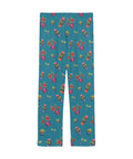 House-Plant-Mens-Pajama-Teal-Back-View