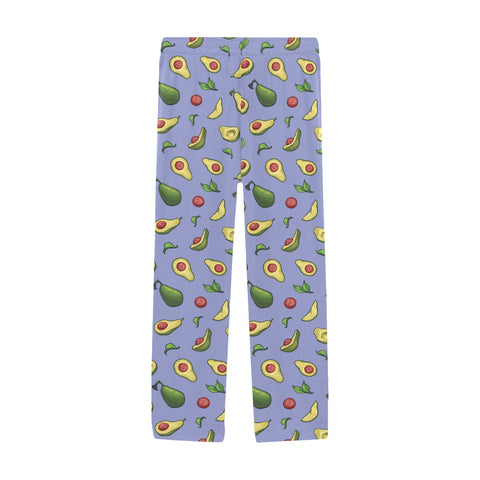 Happy-Avocado-Mens-Pajama-Lavender-Front-View