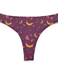 Fruit-Punch-Women's-Thong-Purple-Product-Front-View