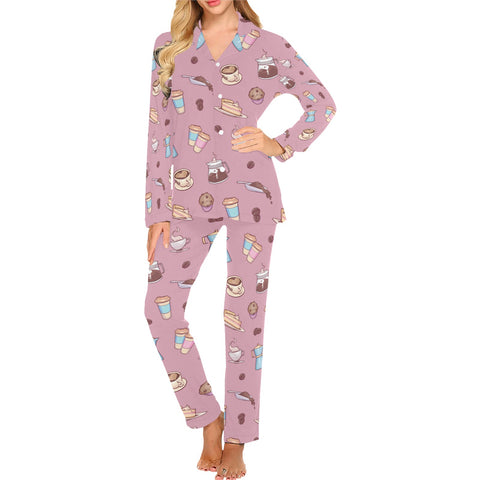 Coffee Date Women's Pajama Set