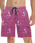 Fatal-Attraction-Mens-Swim-Trunks-Magenta-Model-Front-View