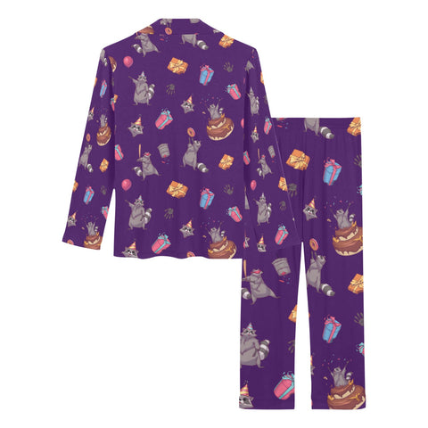 Birthday Raccoons Women's Pajama Set