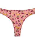 Fruit-Punch-Women's-Thong-Coral-Product-Front-View