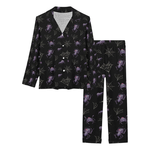 Black-Widow-Women's-Pajama-Set-Product-View