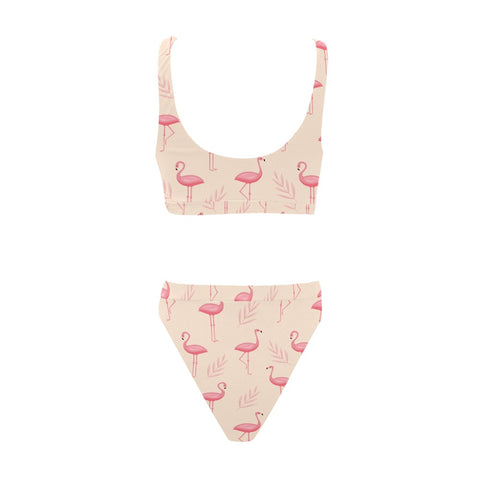 Flamingo Women's Two Piece Bikini