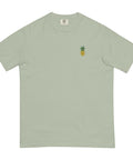 Pineapple-Embroidered-T-Shirt-Bay-Front-View