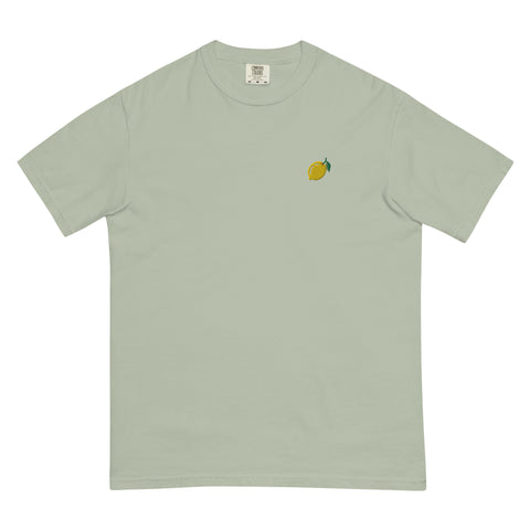 Lemon-Embroidered-T-Shirt-Bay-Front-View