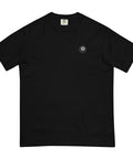 Magic-Eight-Ball-Embroidered-T-Shirt-Black-Front-View