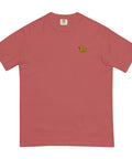 Rubber-Duck-Embroidered-T-Shirt-Crimson-Front-View