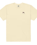 Wine-Embroidered-T-Shirt-Ivory-Front-View
