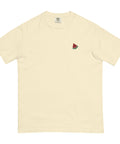 Watermelon-Embroidered-T-Shirt-Ivory-Front-View