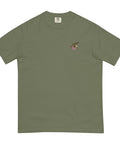 Ramen-Bowl-Embroidered-T-Shirt-Moss-Front-View
