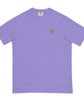 Magic-Eight-Ball-Embroidered-T-Shirt-Violet-Front-View