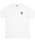 Panda-Embroidered-T-Shirt-White-Front-View