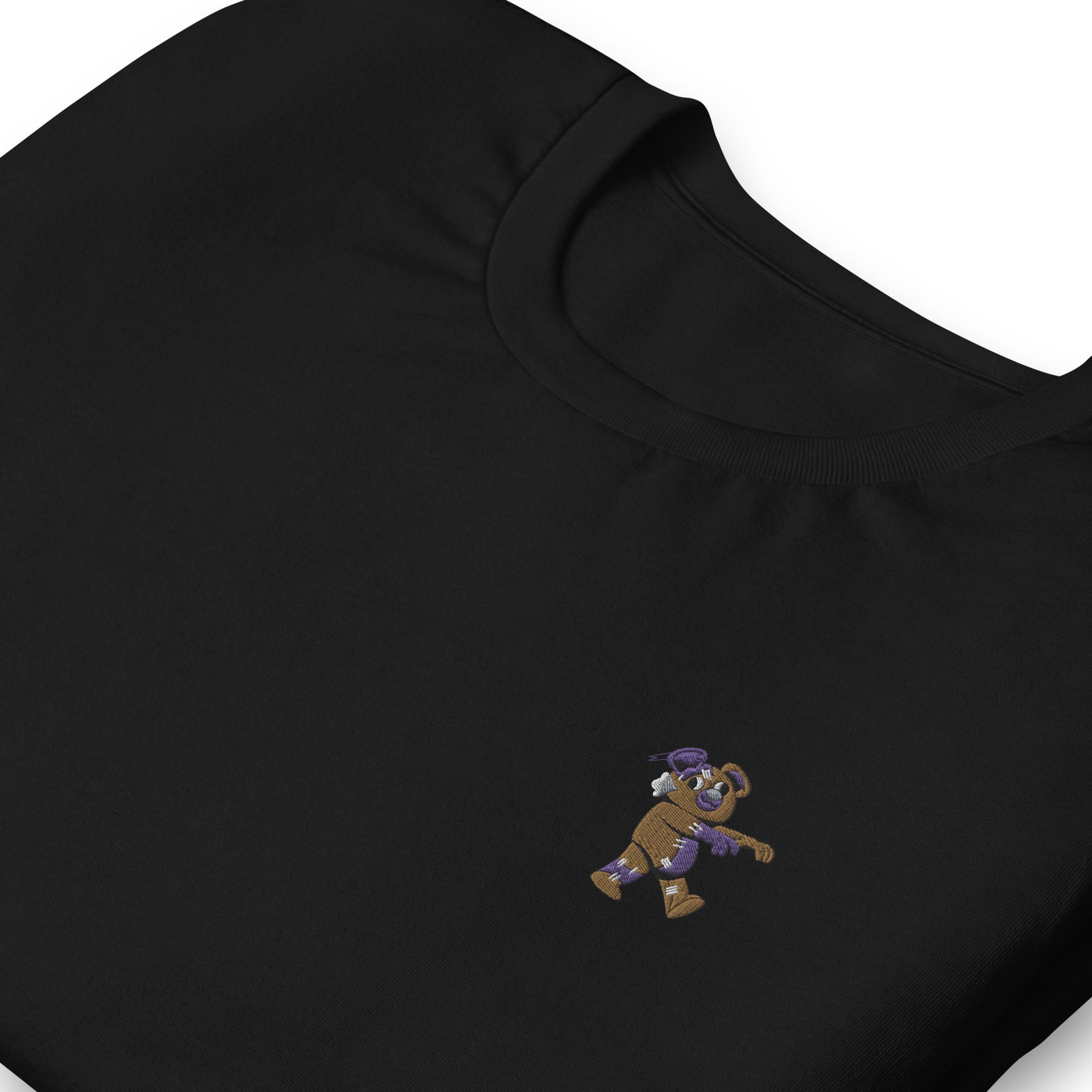 Embroidered Zombie Bear Unisex Tee