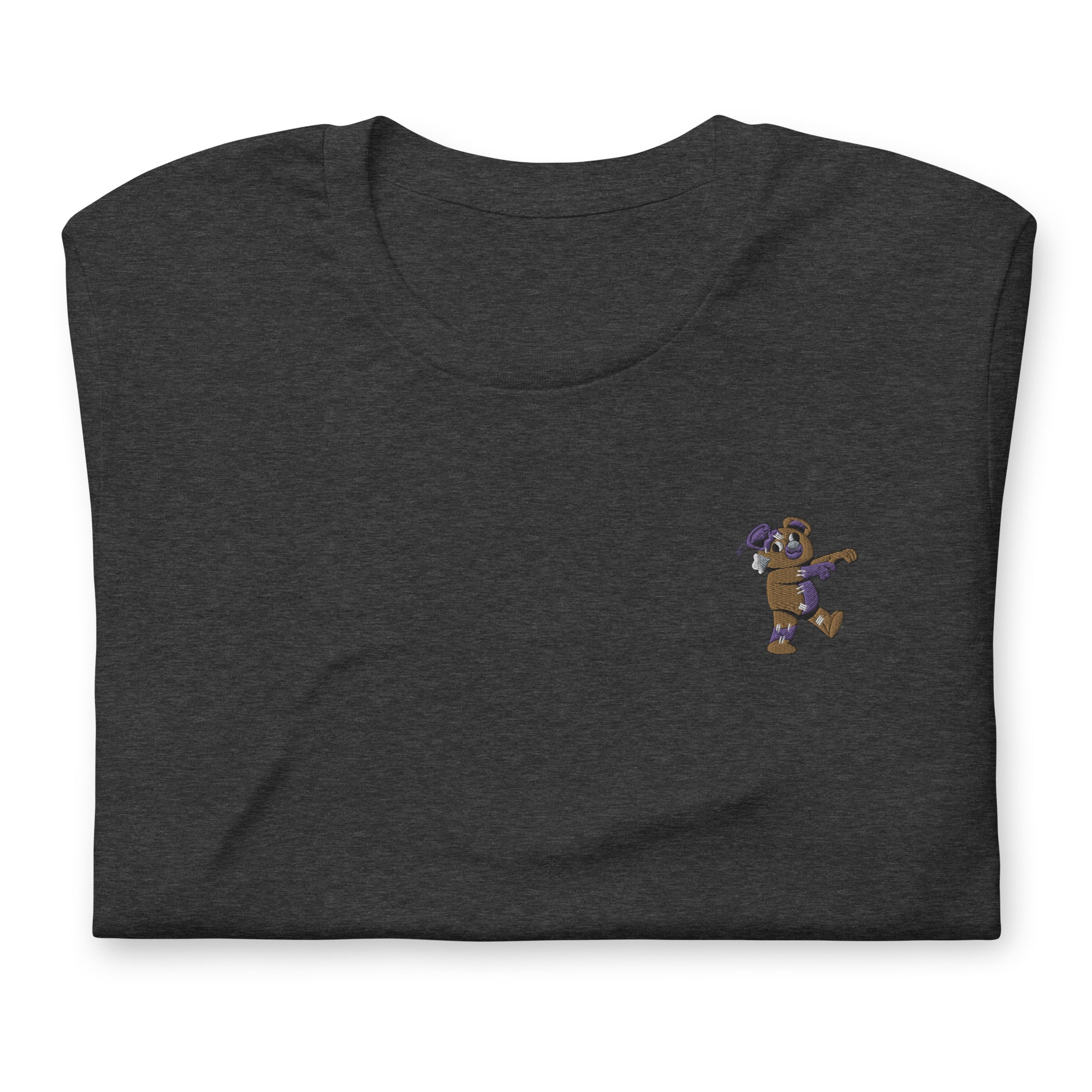 Embroidered Zombie Bear Unisex Tee