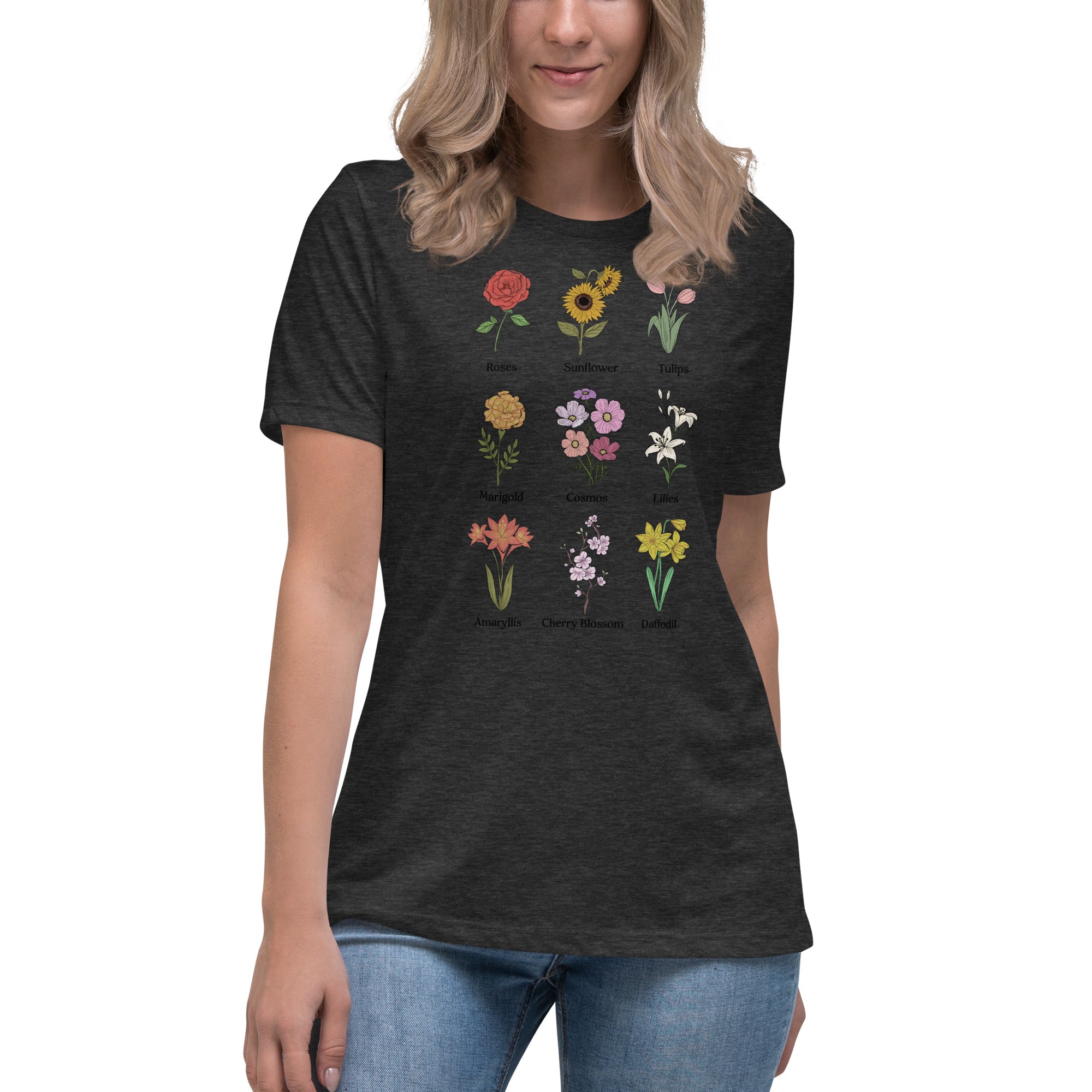 Kind Of Flowers - Women's Relaxed T-Shirt