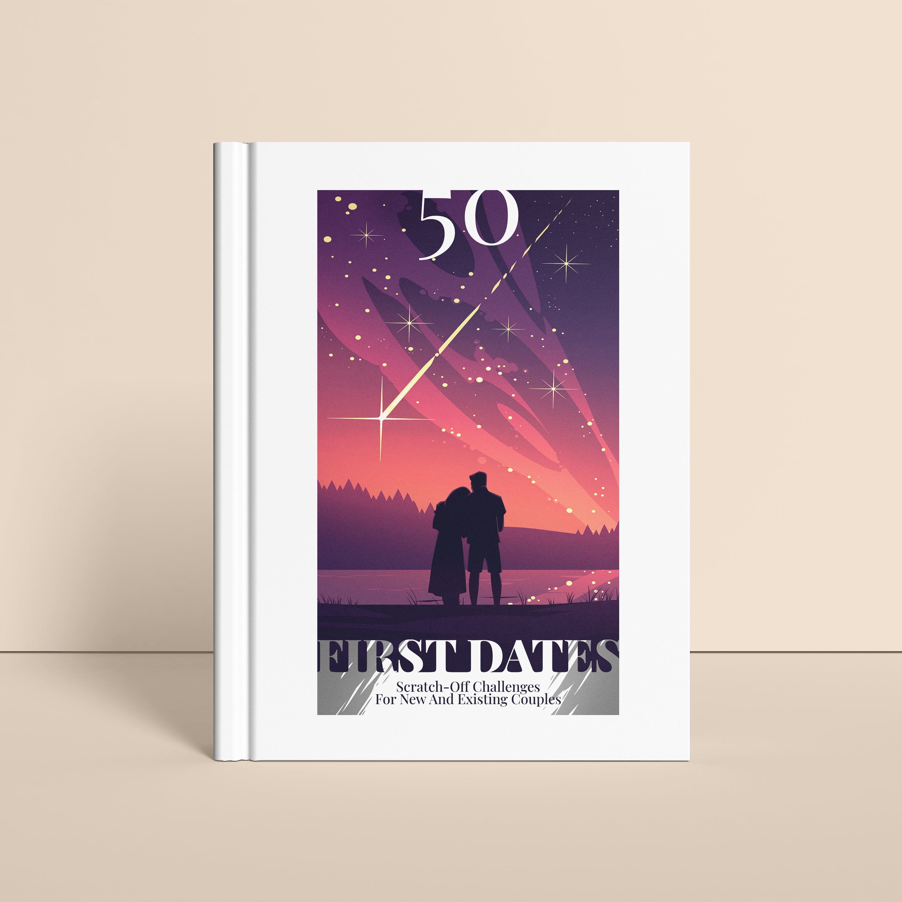 50 First Dates Scratch Off Dating Book - Cover Image
